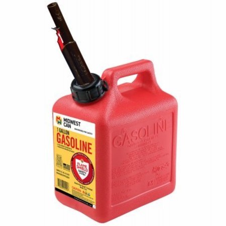 MIDWEST CAN GAL RED Poly Gas Can 1210